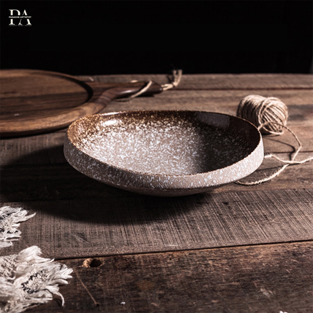 Rustic Zen Garden Plate