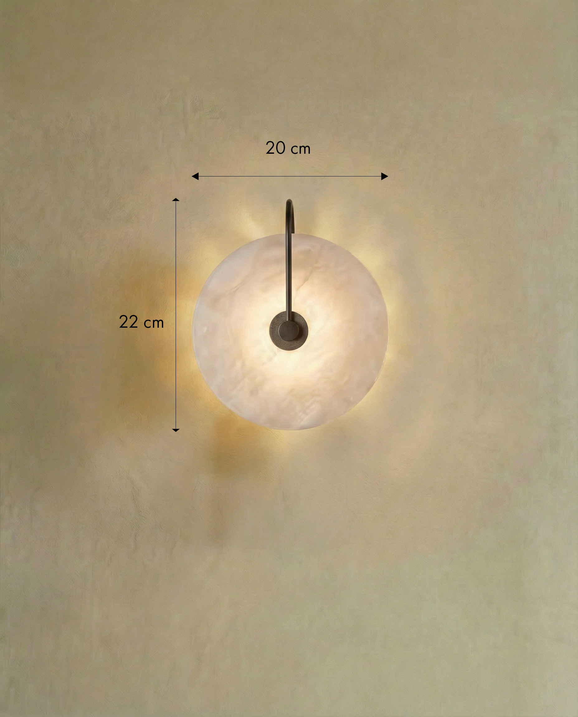 Arvane Disc Wall Light