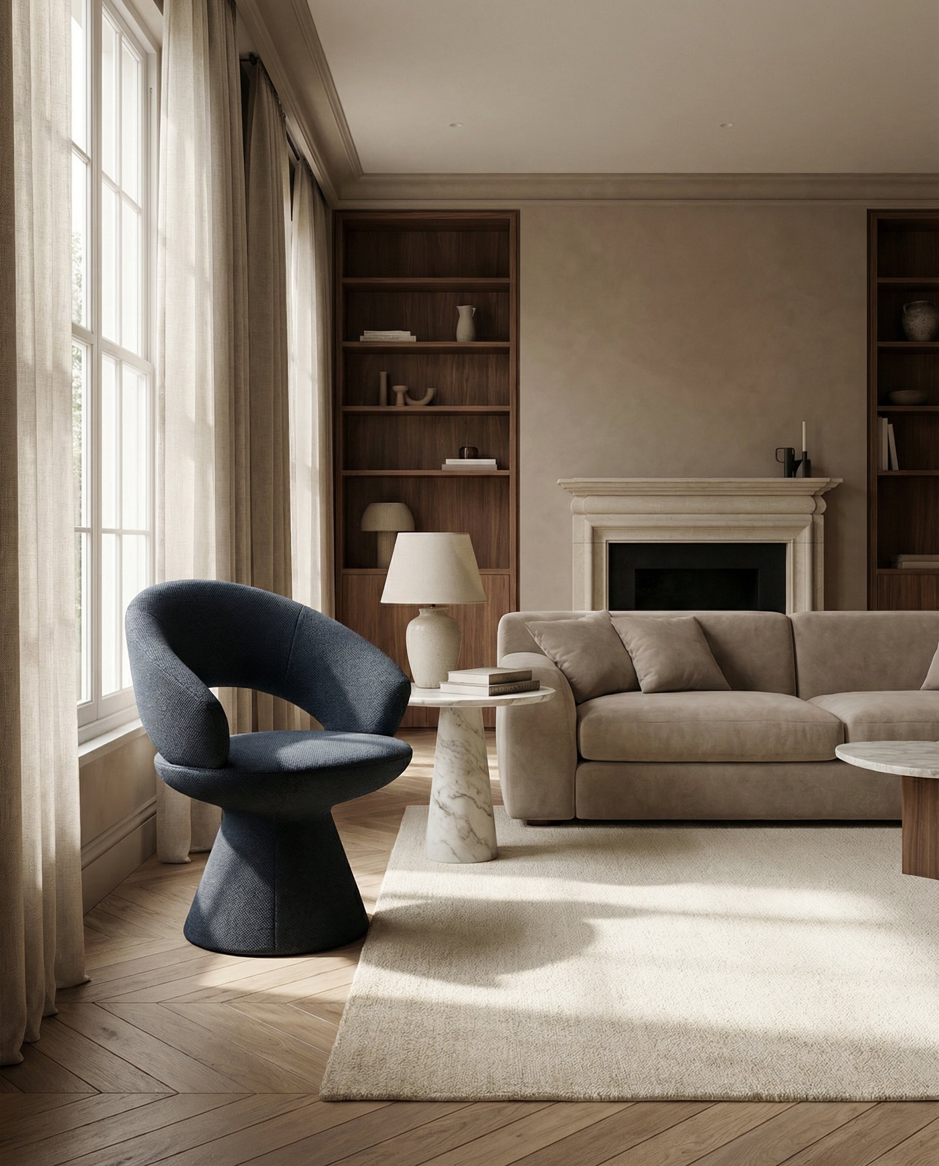 Virelle Pedestal Dining Chair