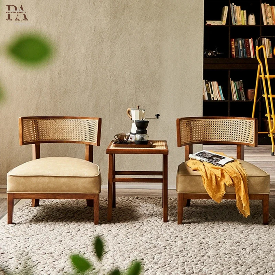 Vienna Cane Back Lounge Chair