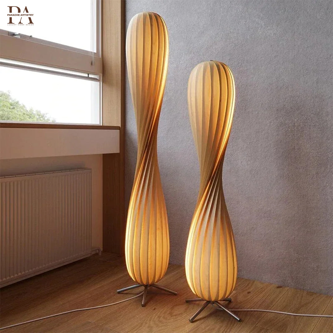 Ethereal Twist Floor Lamp