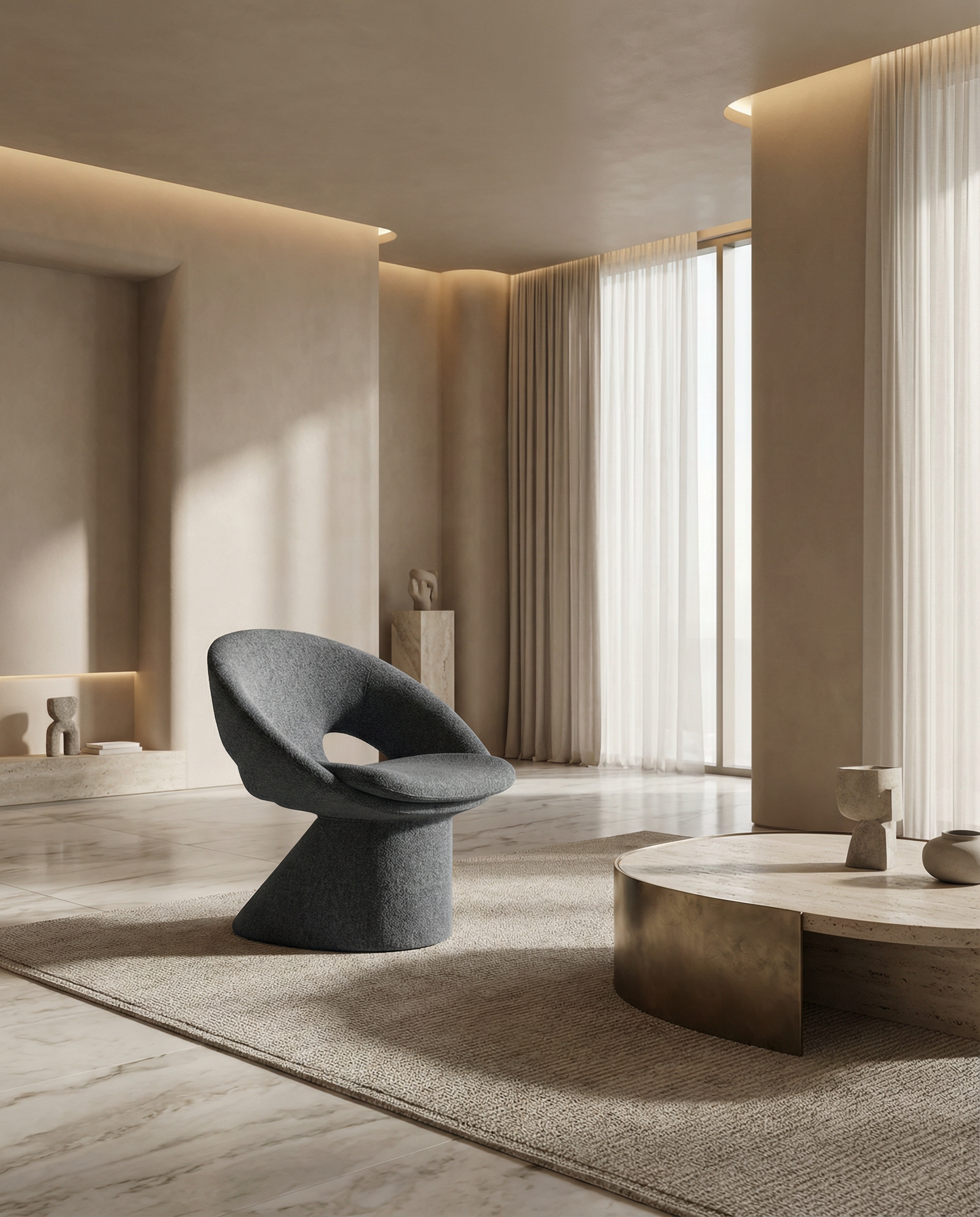 Evara Pedestal Dining Chair