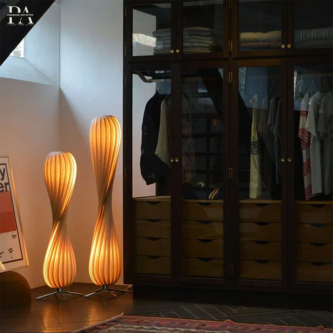 Ethereal Twist Floor Lamp