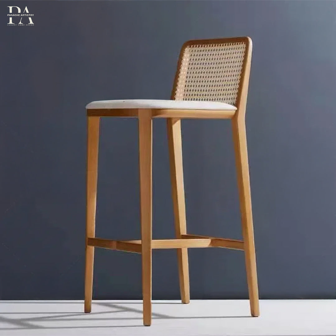 Elara Rattan Bar Stool