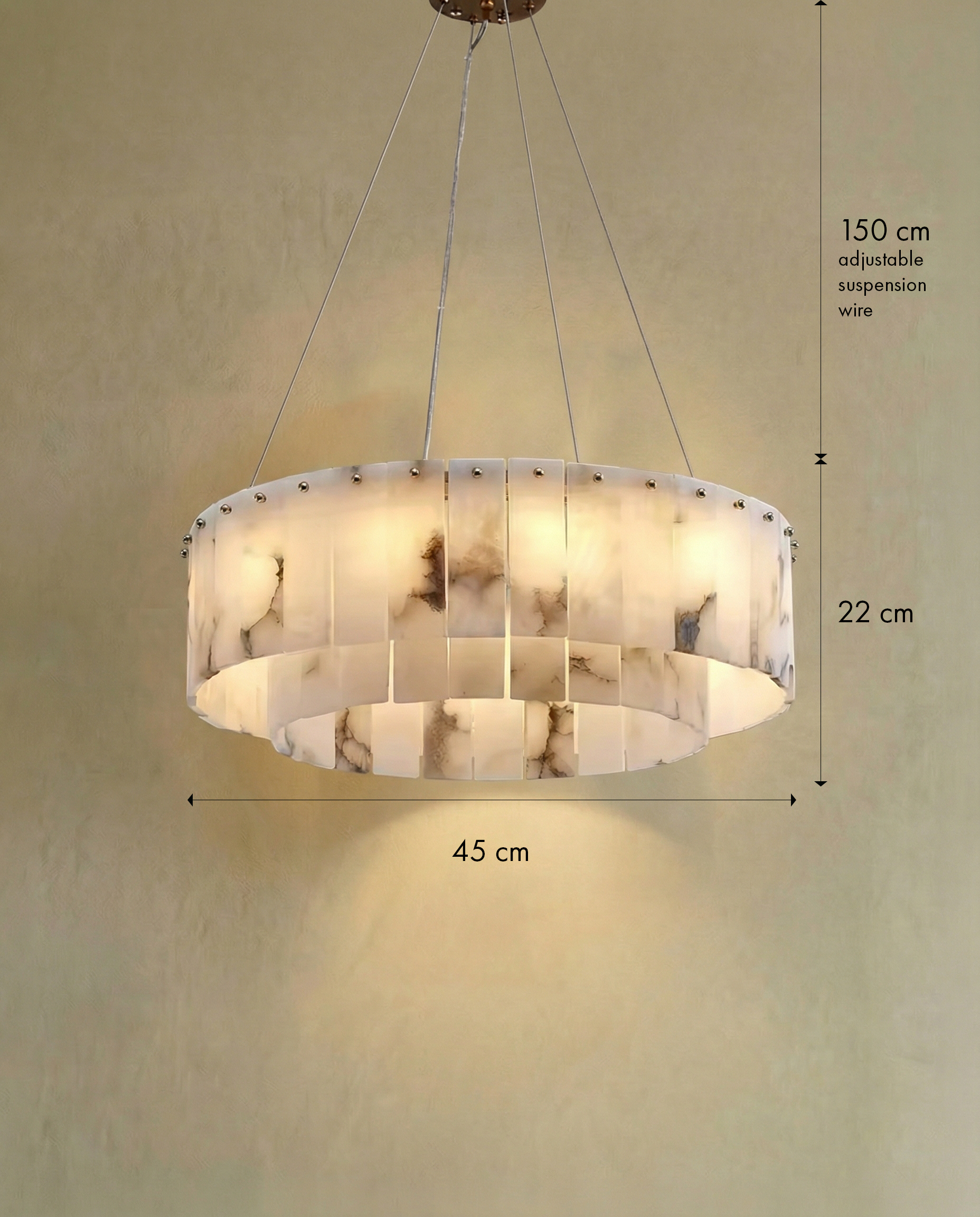Solenne Tier Pendant