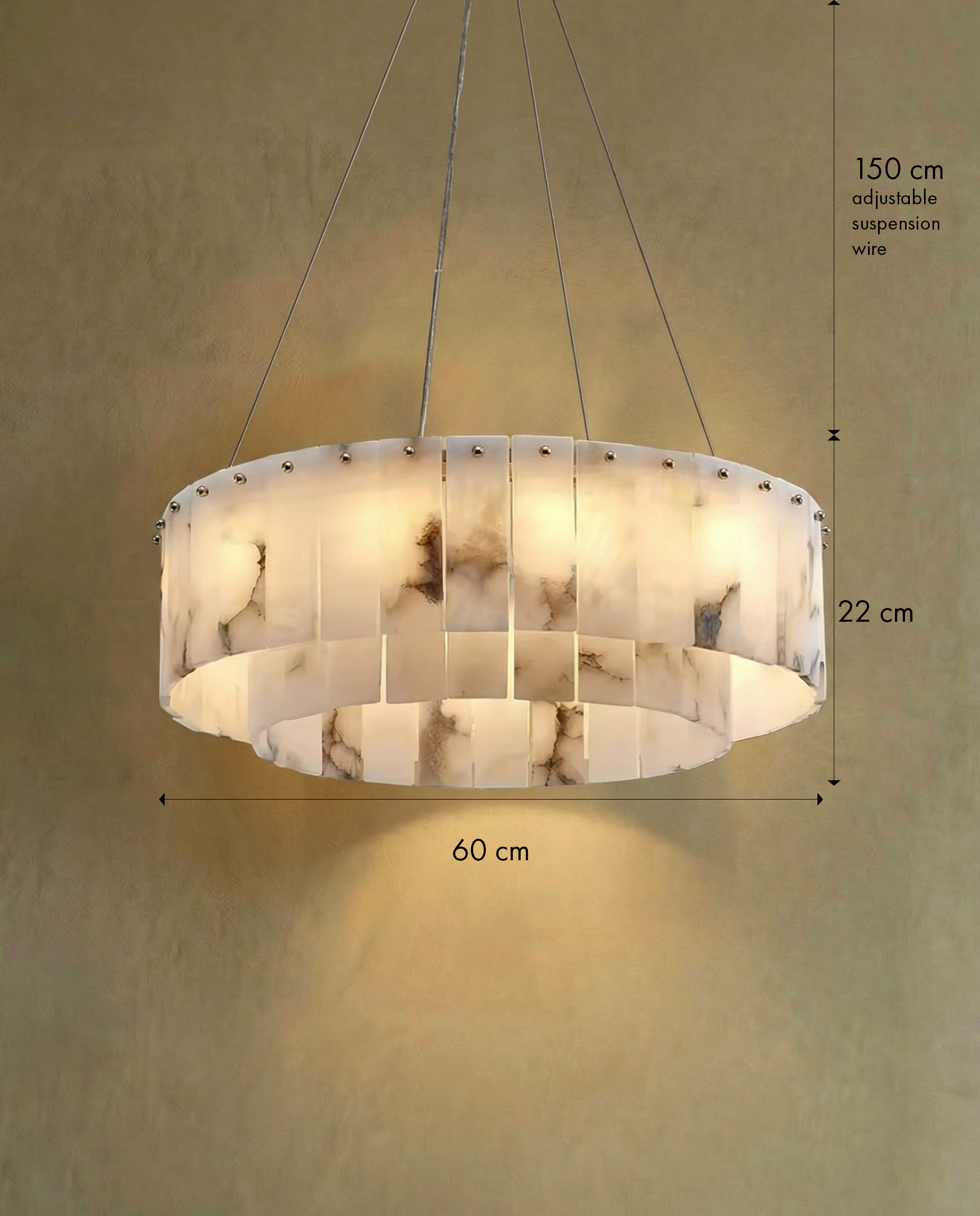 Solenne Tier Pendant