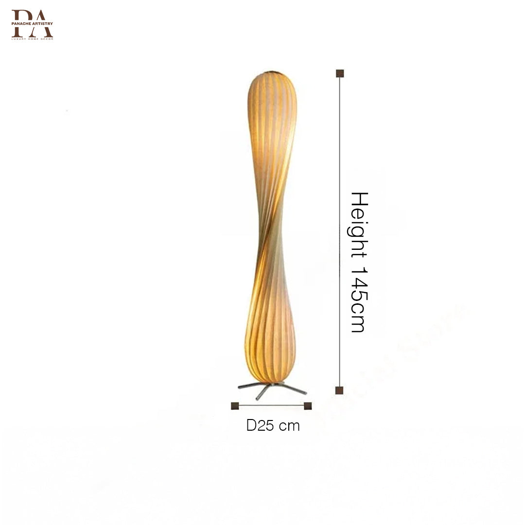 Ethereal Twist Floor Lamp