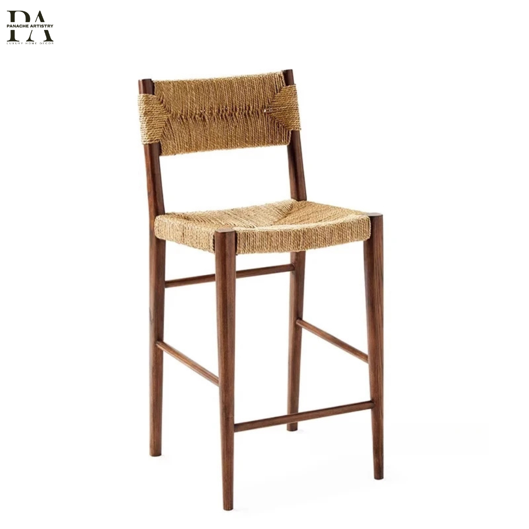Isola Woven Bar Stool