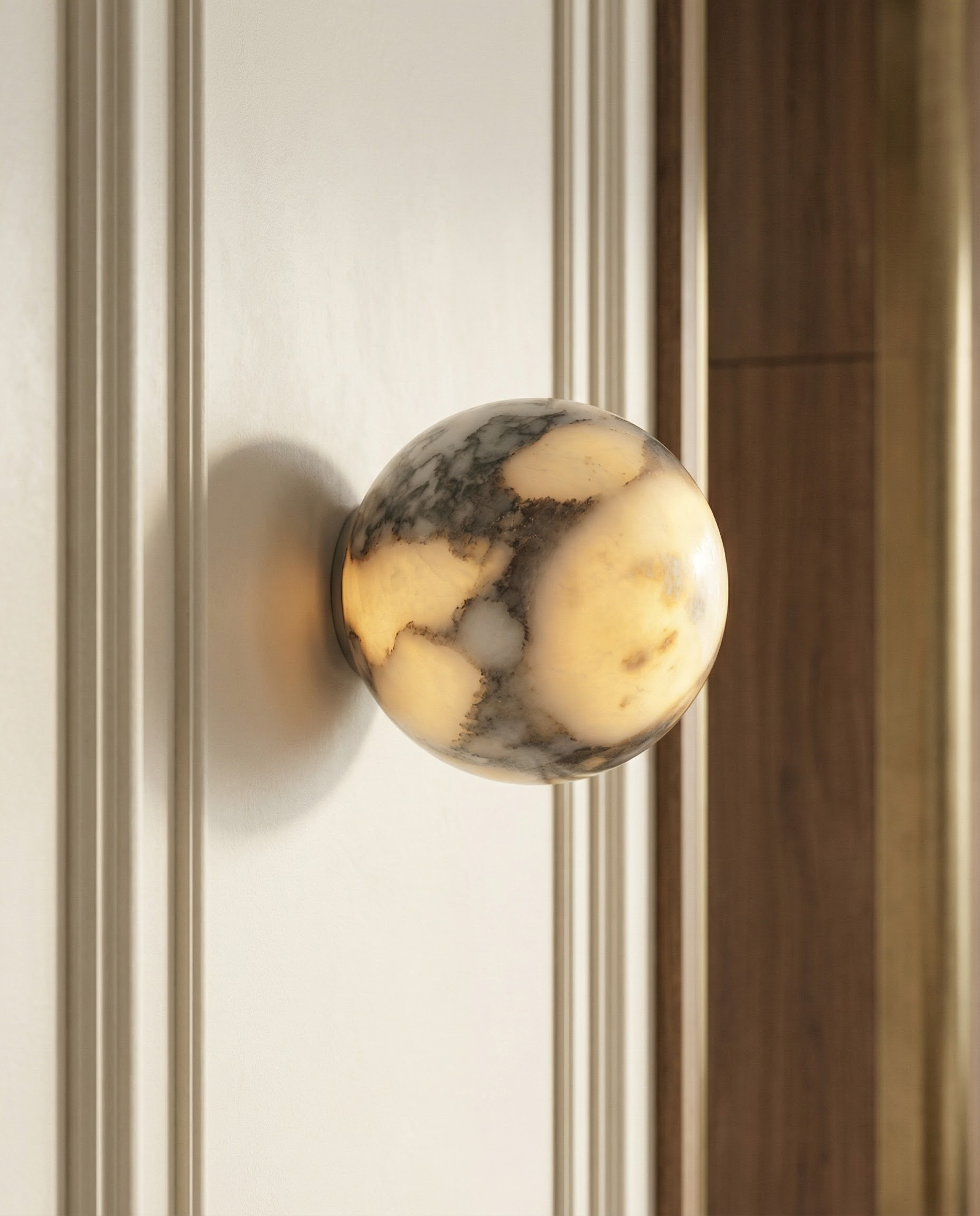 Alvara Stone Wall Light