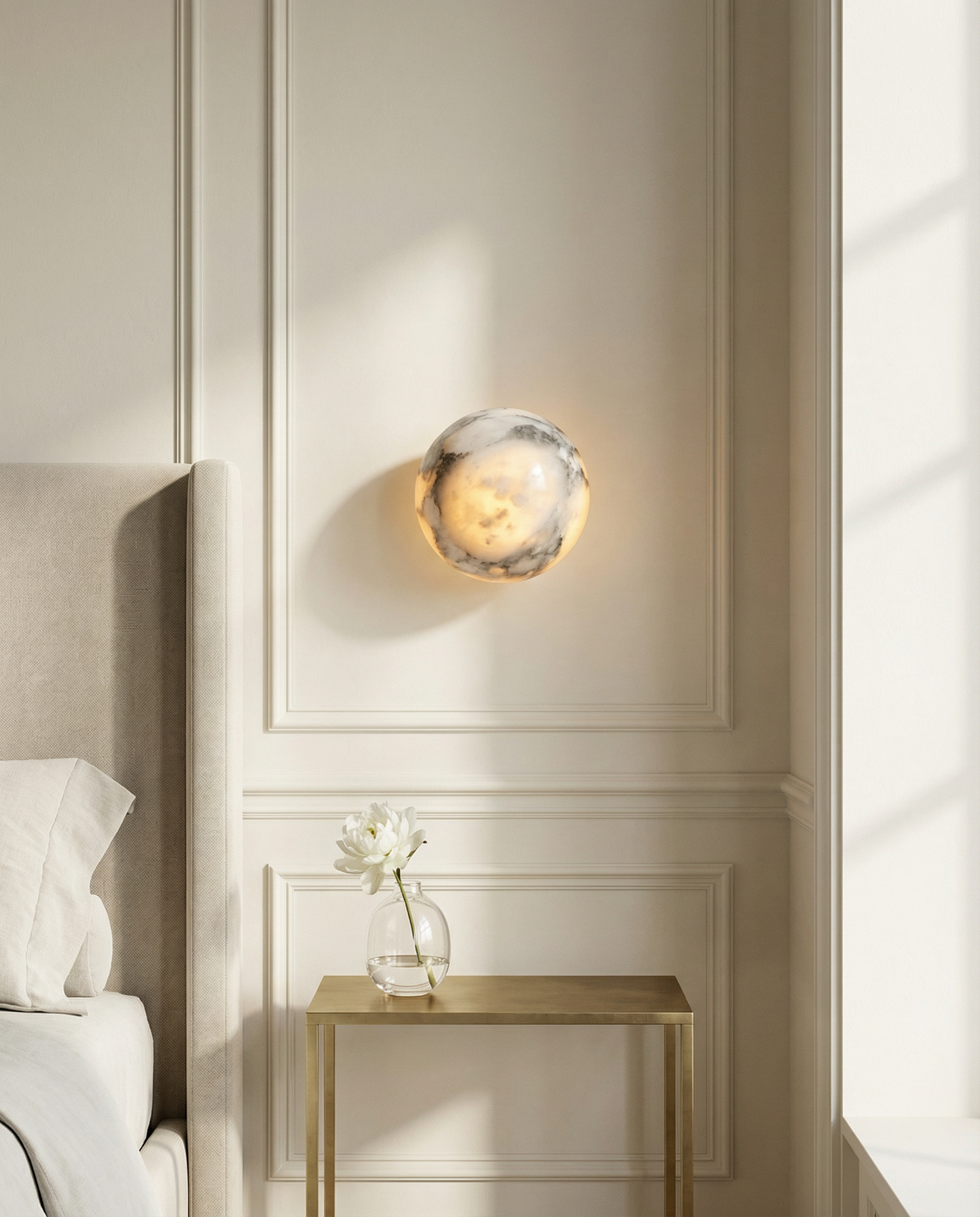 Alvara Stone Wall Light