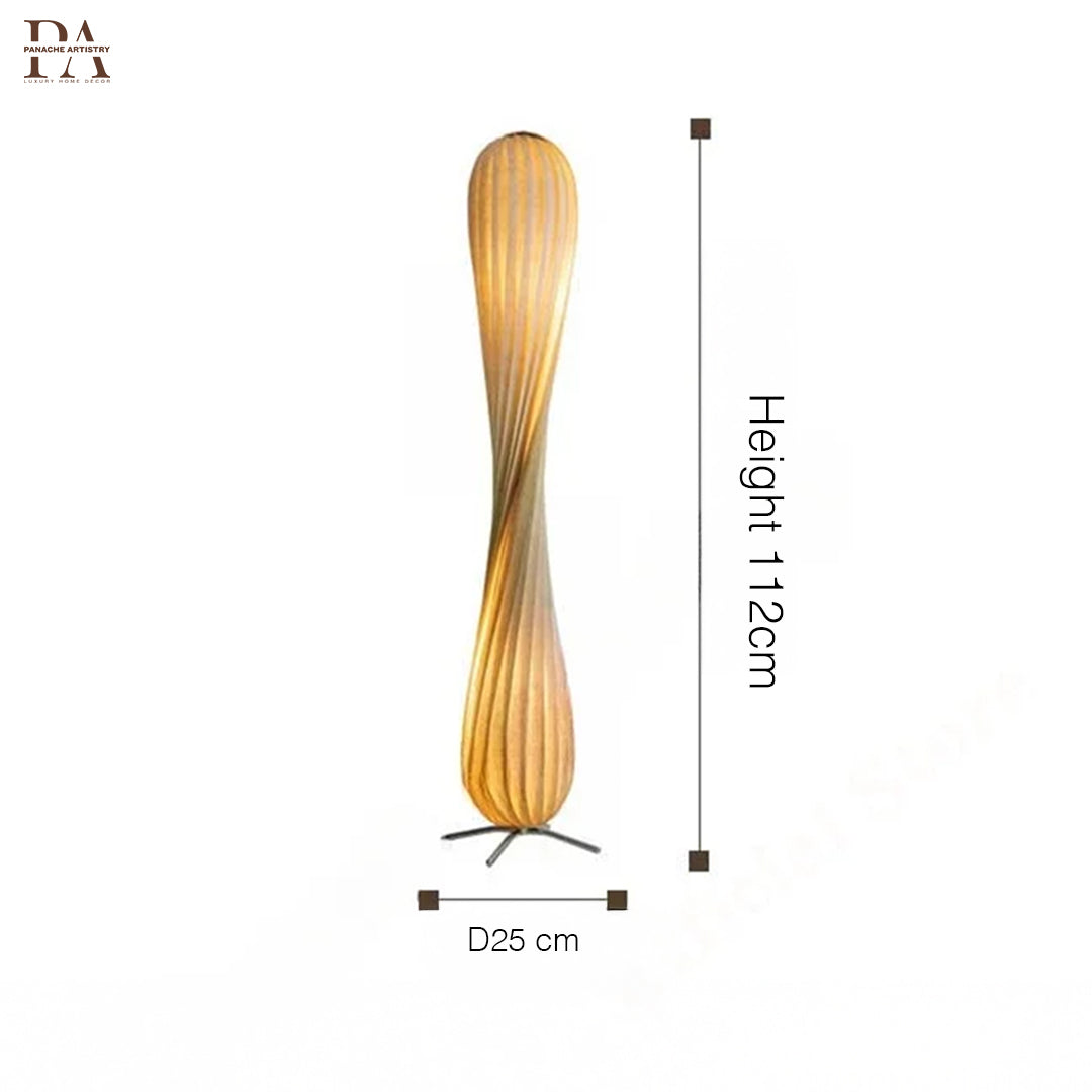 Ethereal Twist Floor Lamp