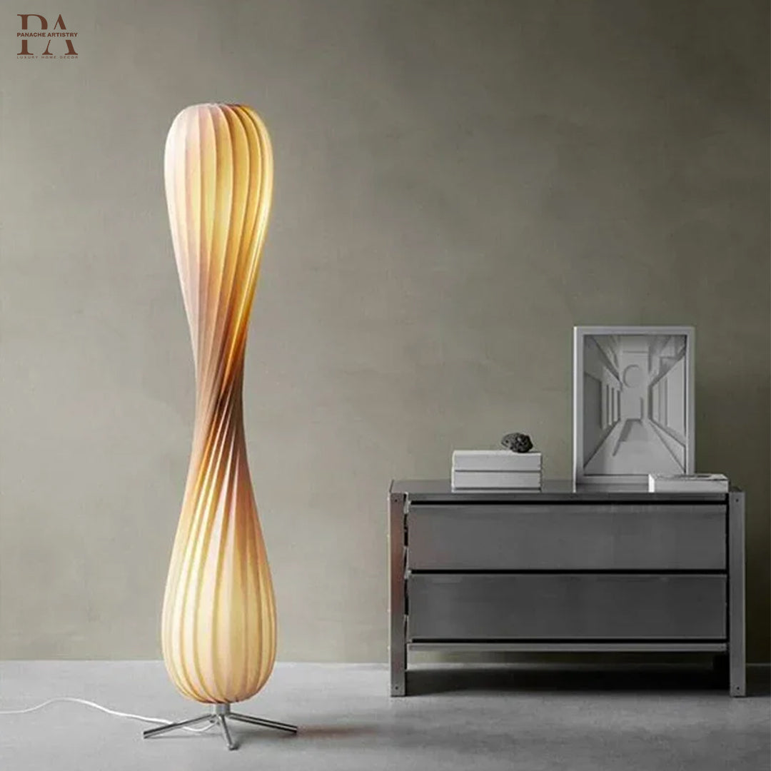Ethereal Twist Floor Lamp