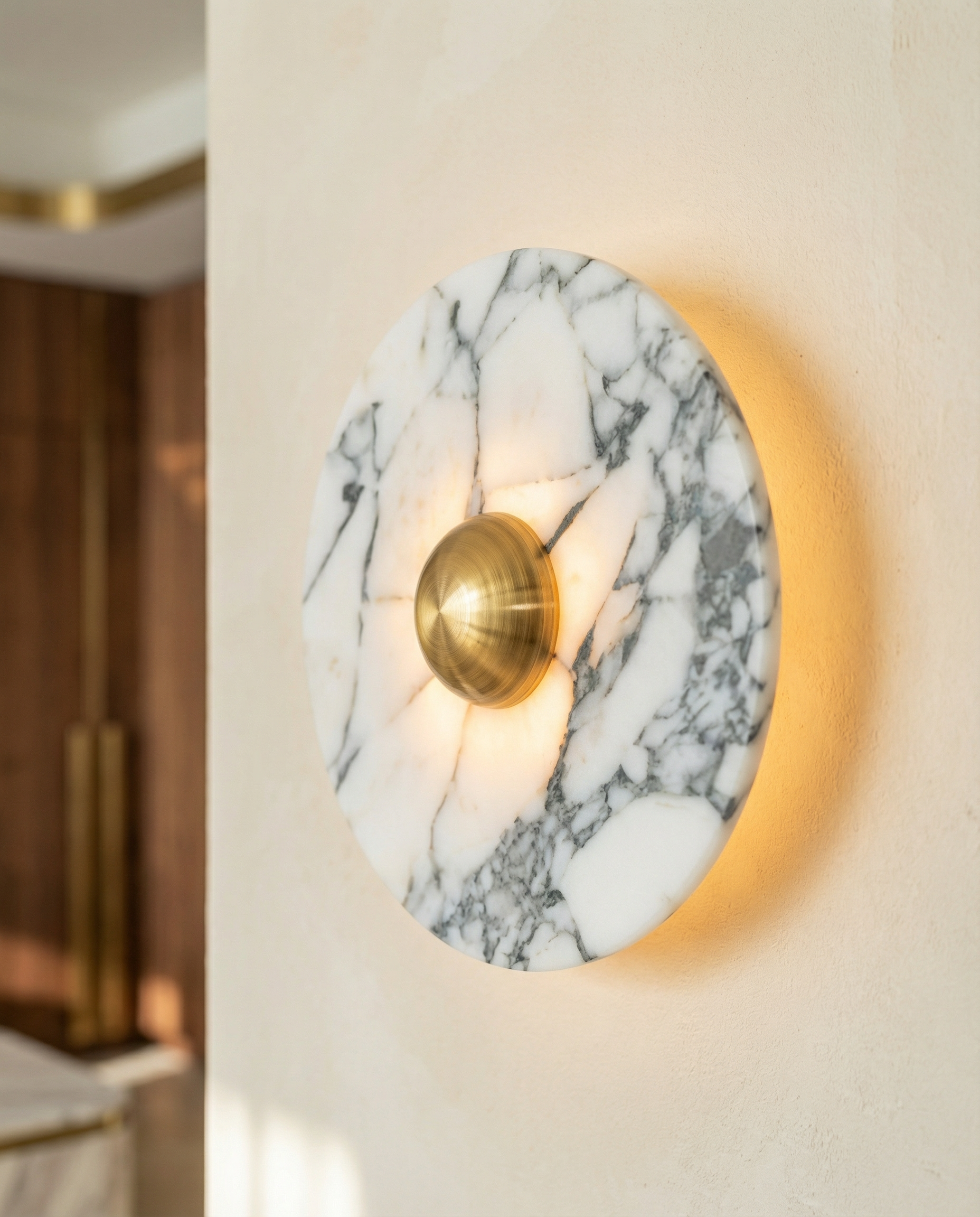 Valmere Marble Wall Light