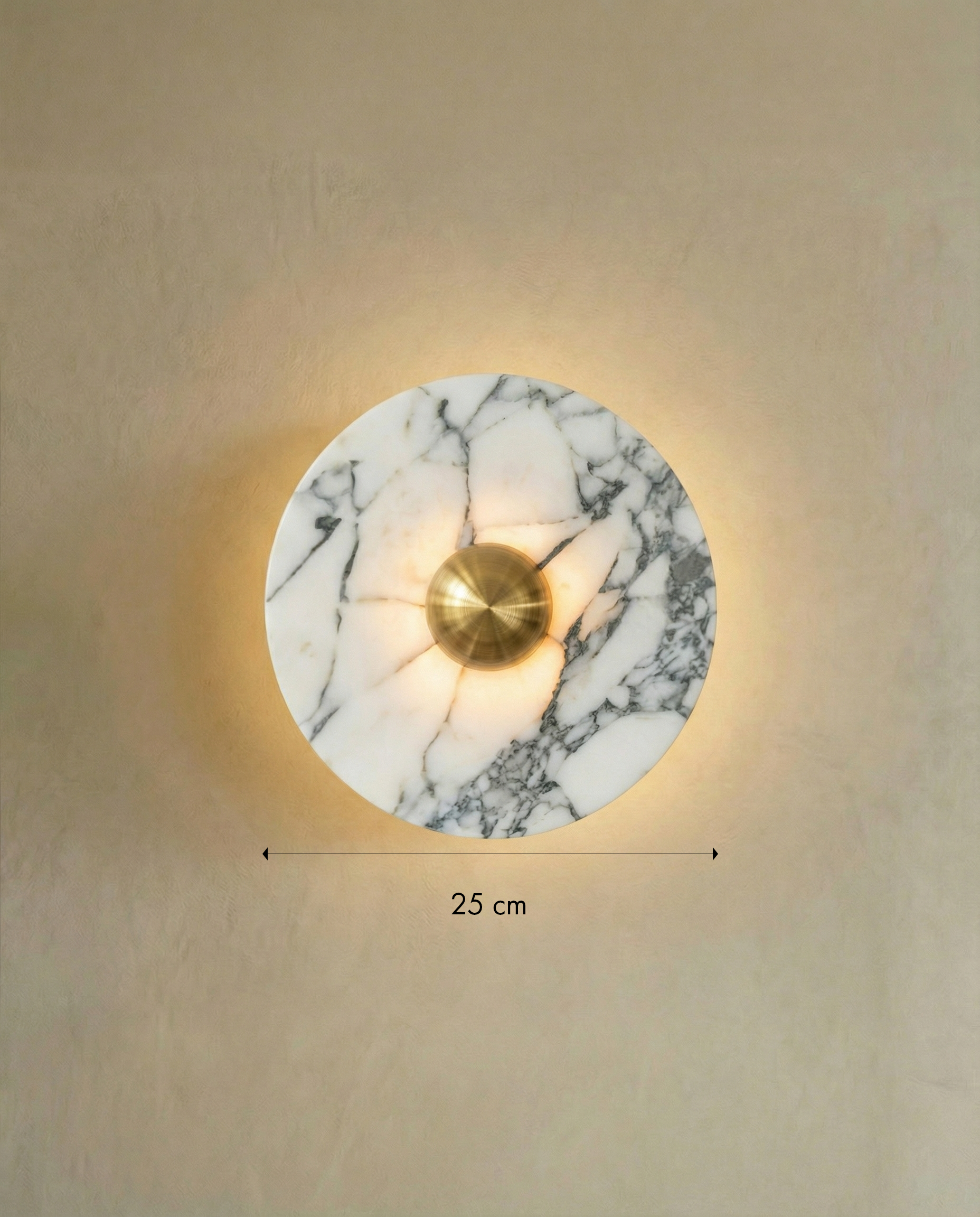 Valmere Marble Wall Light