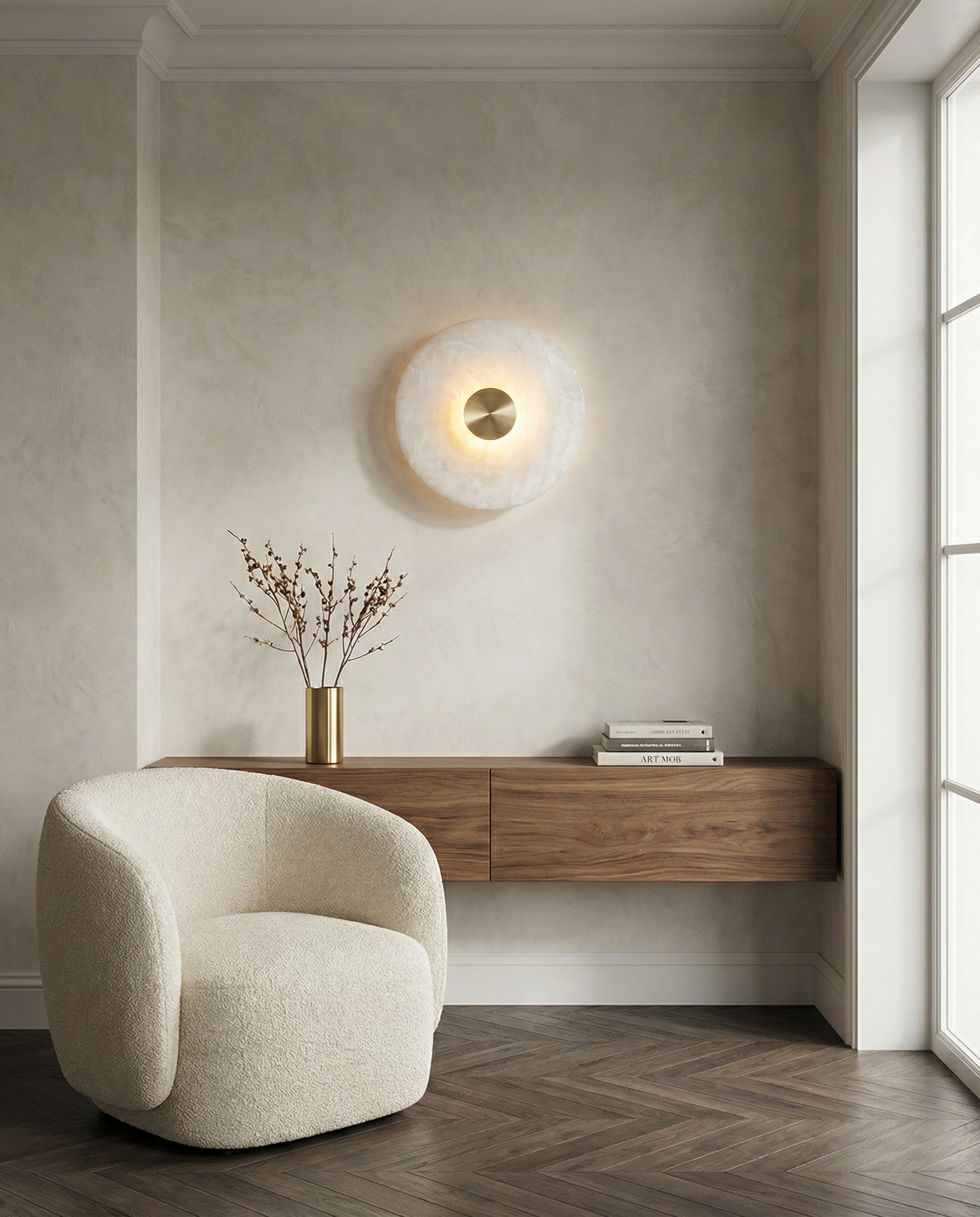 Aurexa Disc Wall Light
