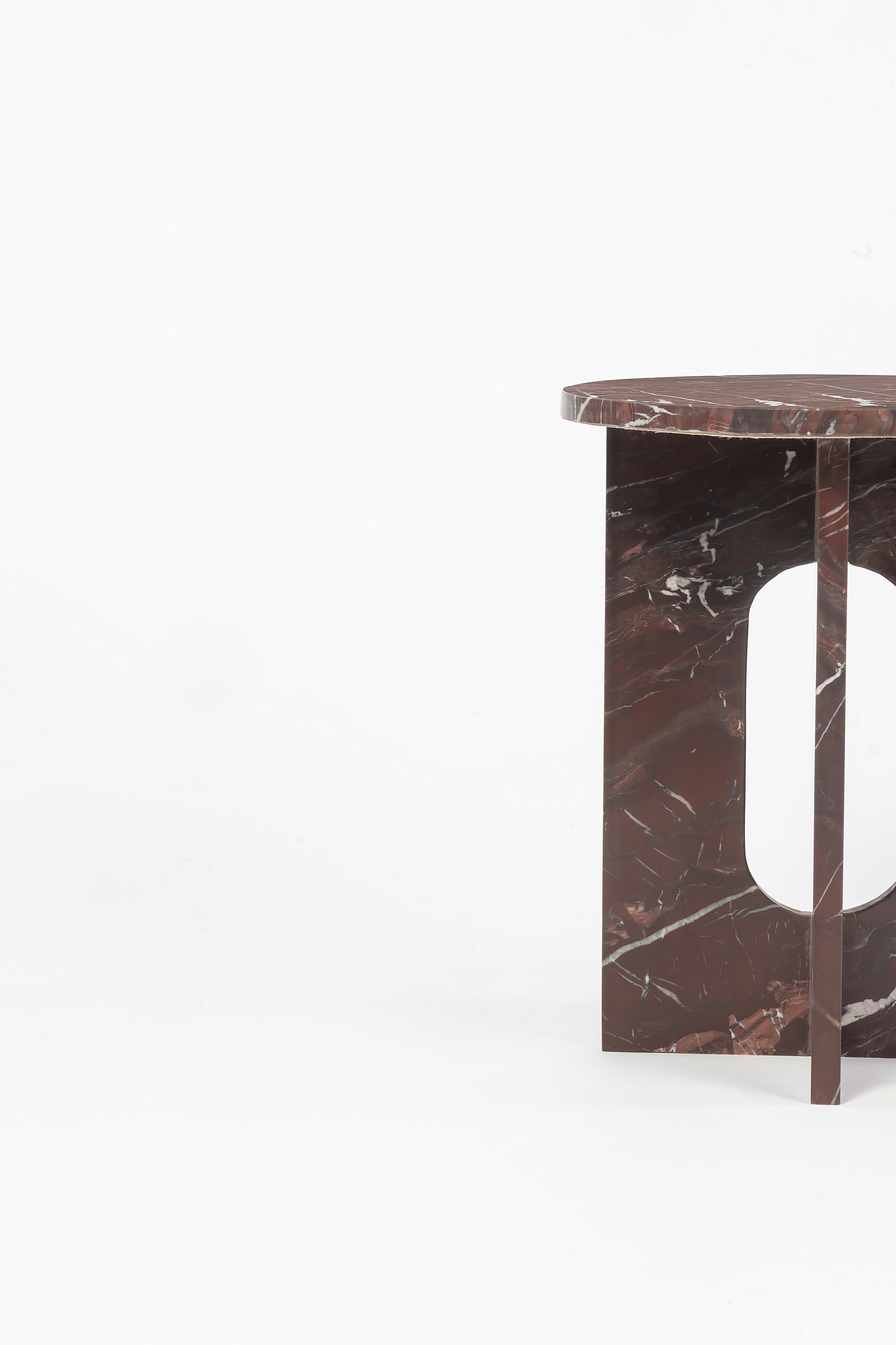 Eclipse Accent Table, Rosso