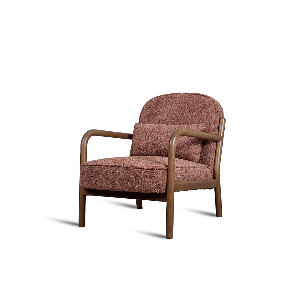 Skog Armchair , Dusty Rose