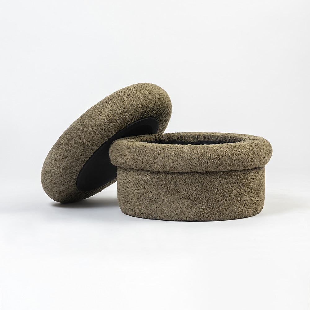 Tambour Pouf (Green)