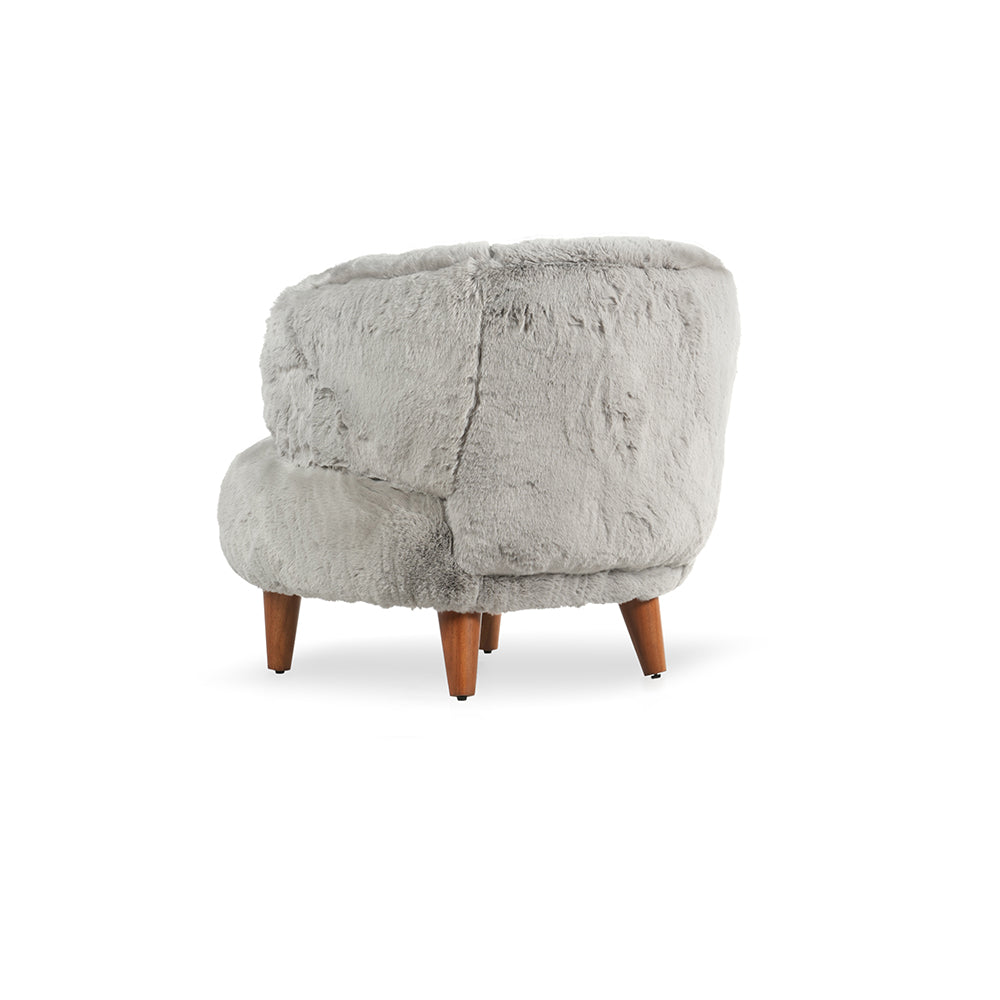 Pluma Lounge Chair , Grey