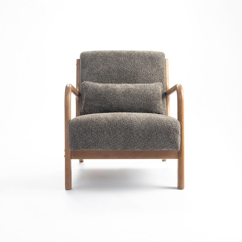 Alma Armchair , Grey