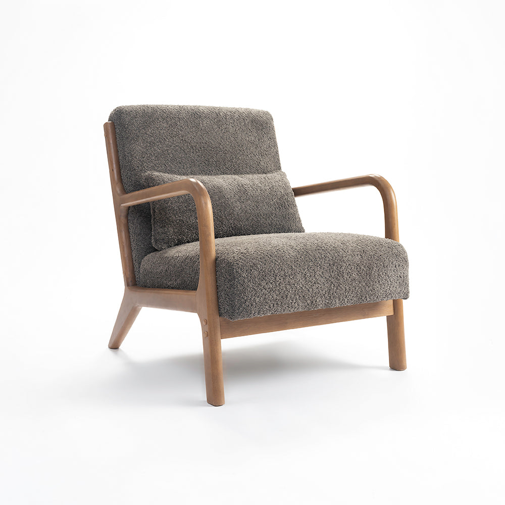 Alma Armchair , Grey