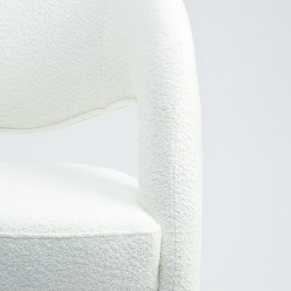Crest Dining Chair - White