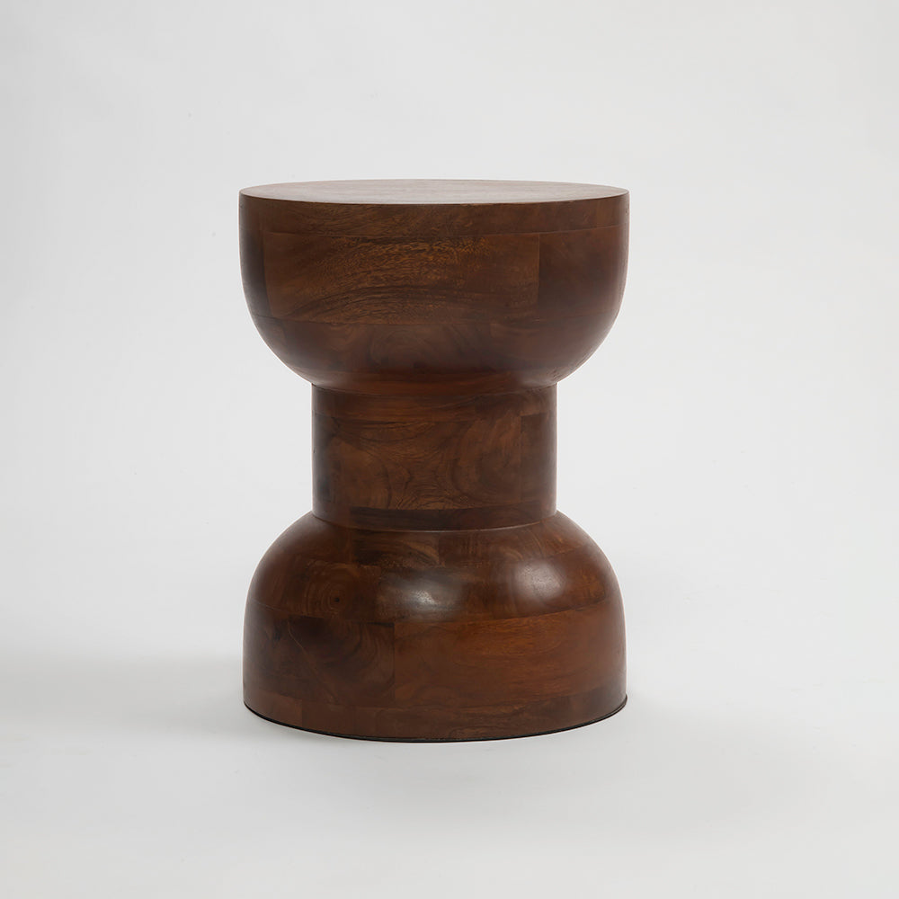 Chalice Accent Table, Mango