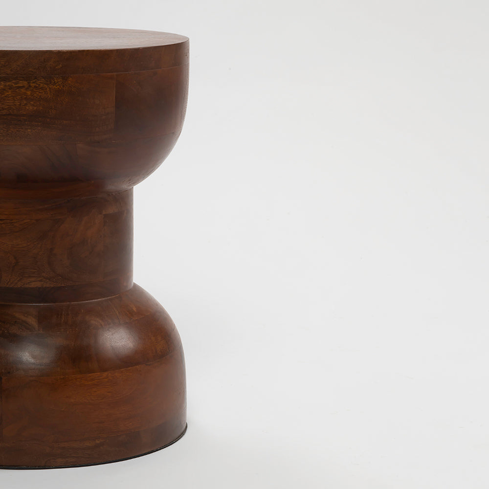 Chalice Accent Table, Mango