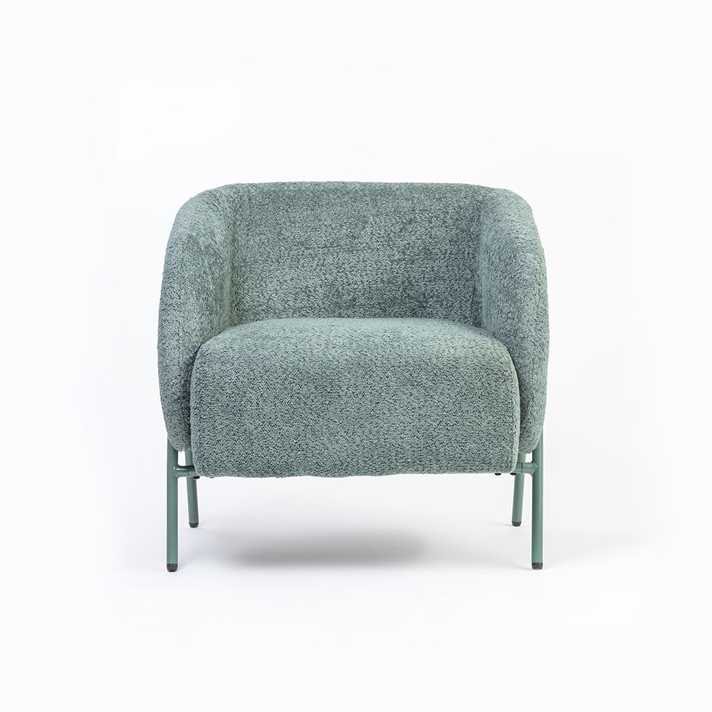 Fermoir Lounge Chair , Green