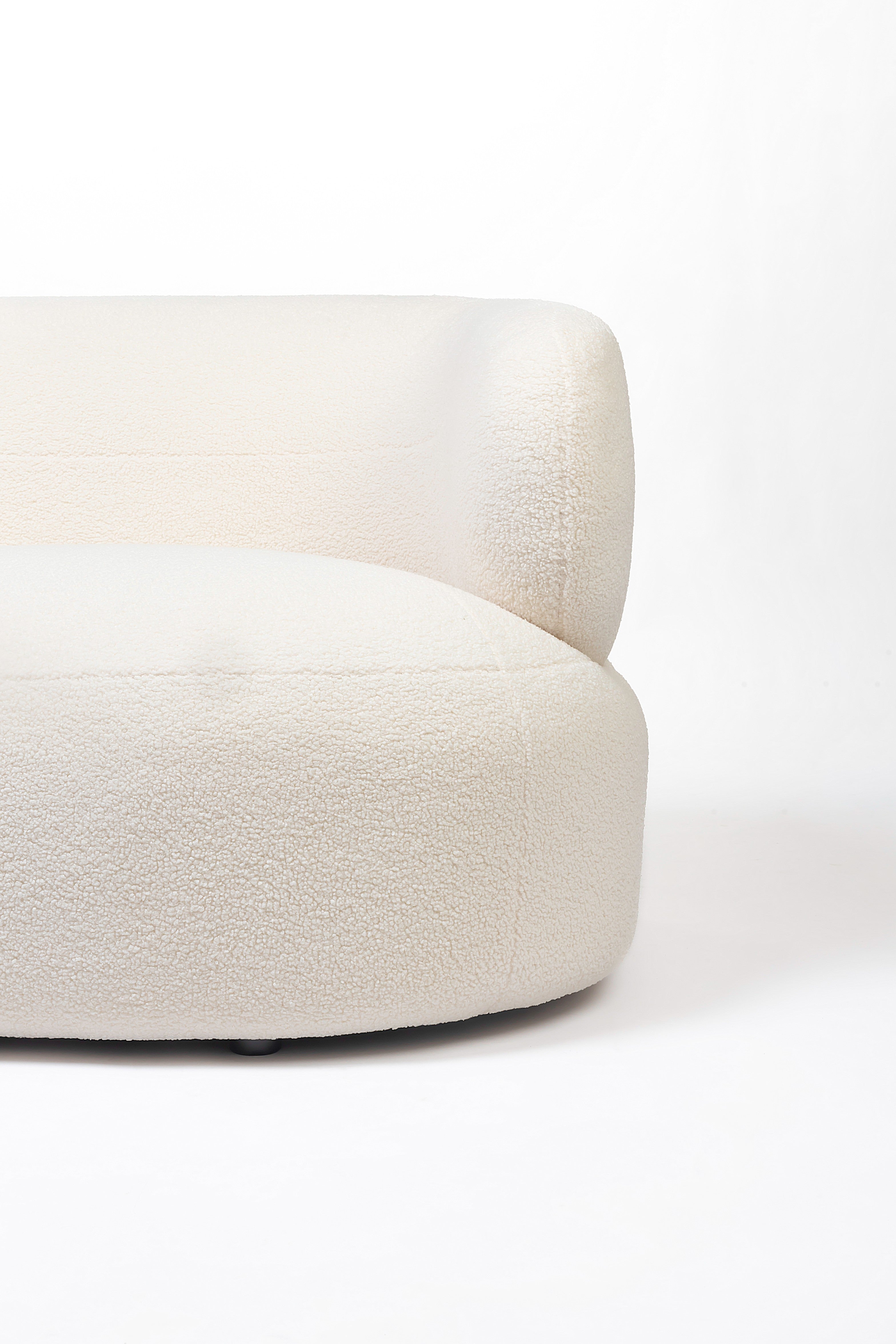 Lunara 2 Seater Sofa (White)