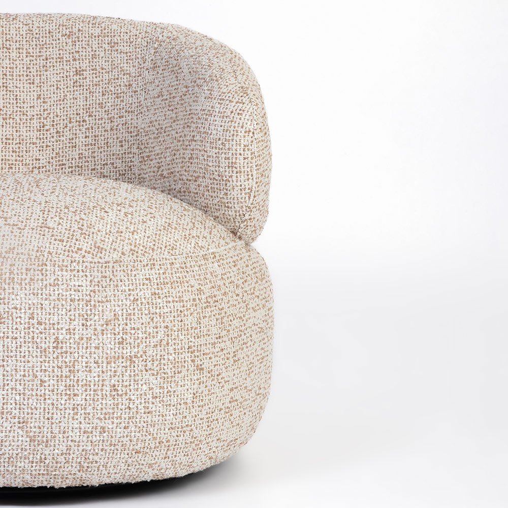 Cairn Swivel Chair, Beige