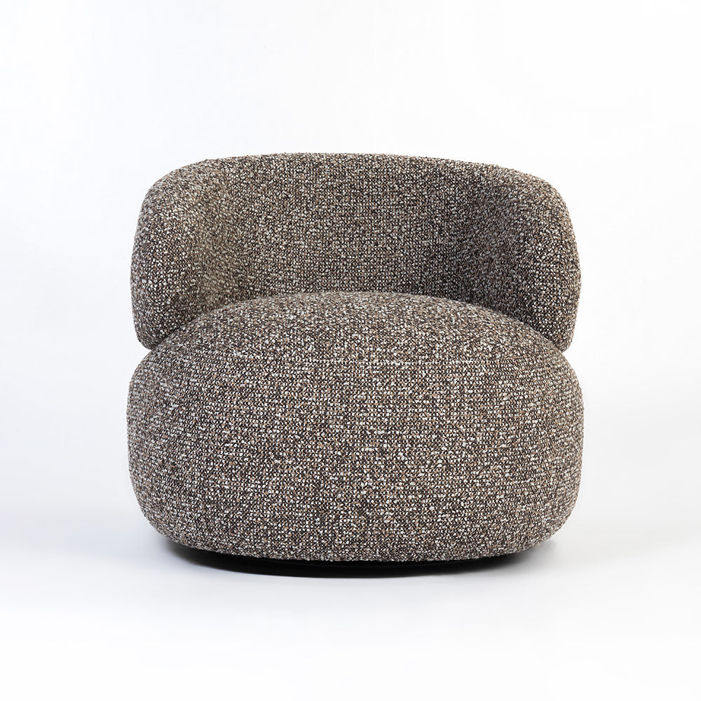 Cairn Swivel Chair, Taupe