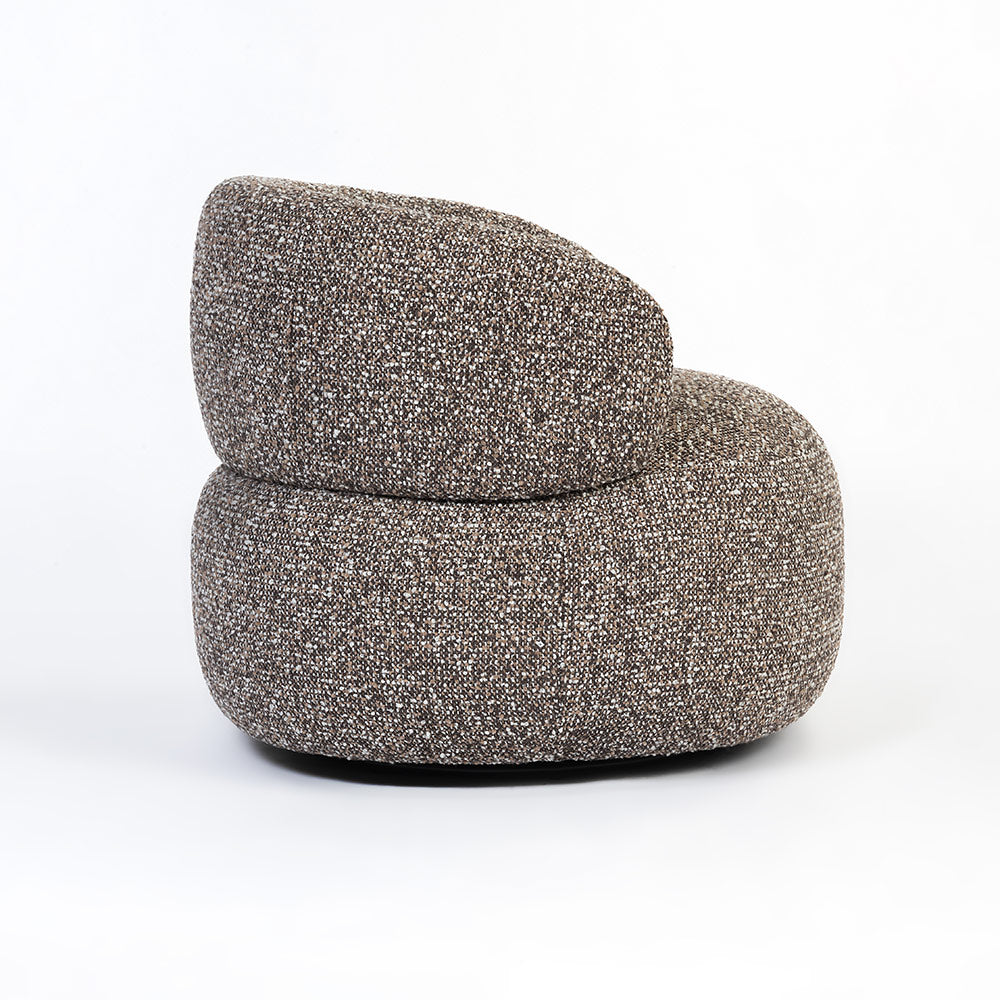 Cairn Swivel Chair, Taupe