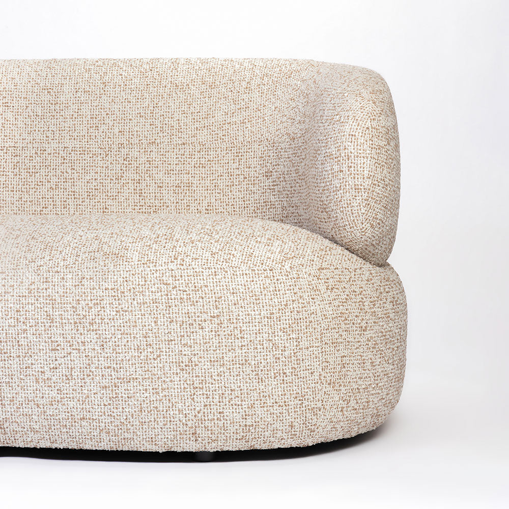 Volute 3 Seater Sofa (Beige)