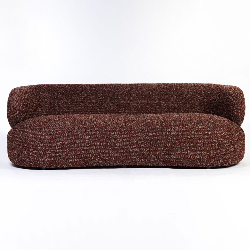 Volute 3 Seater Sofa (Red)