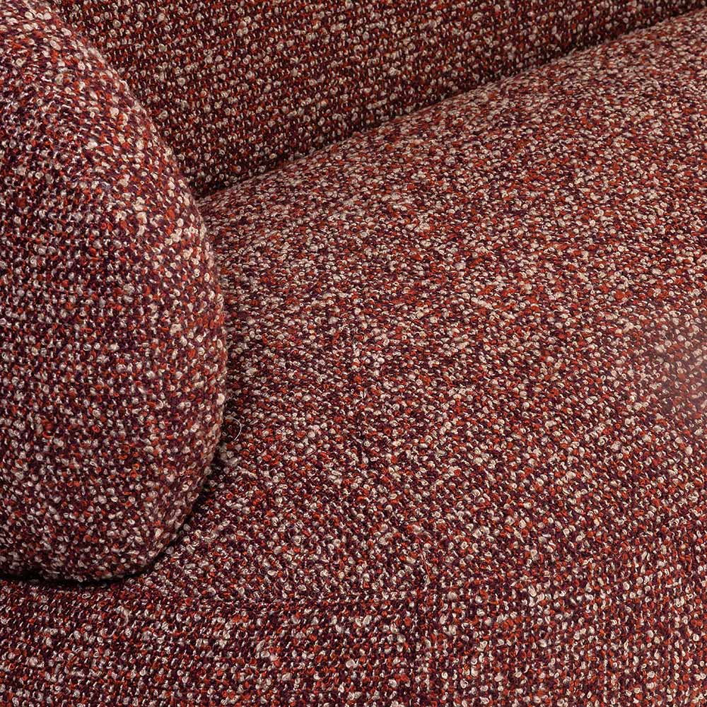 Volute 3 Seater Sofa (Red)