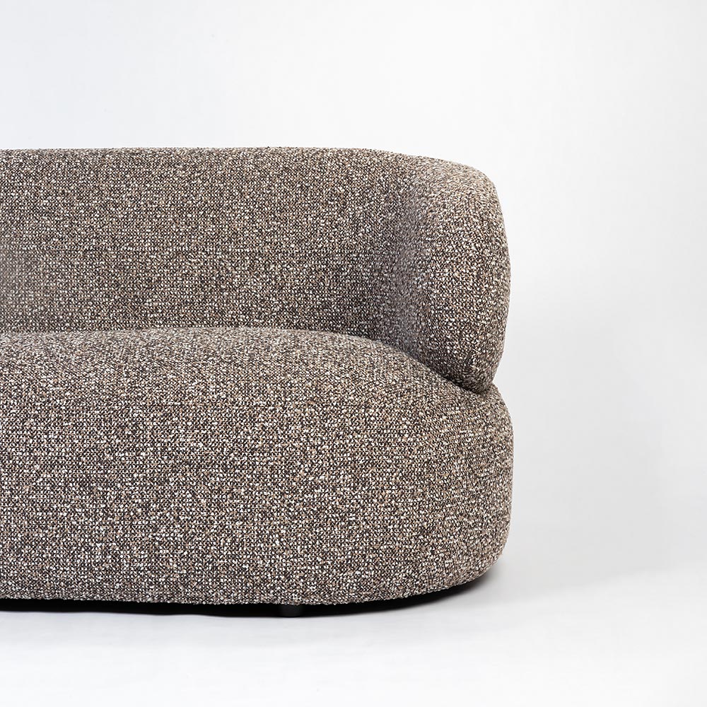 Volute 3 Seater Sofa (Taupe)