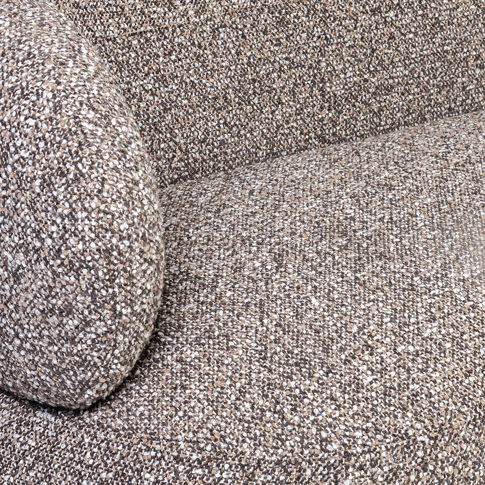 Volute 3 Seater Sofa (Taupe)