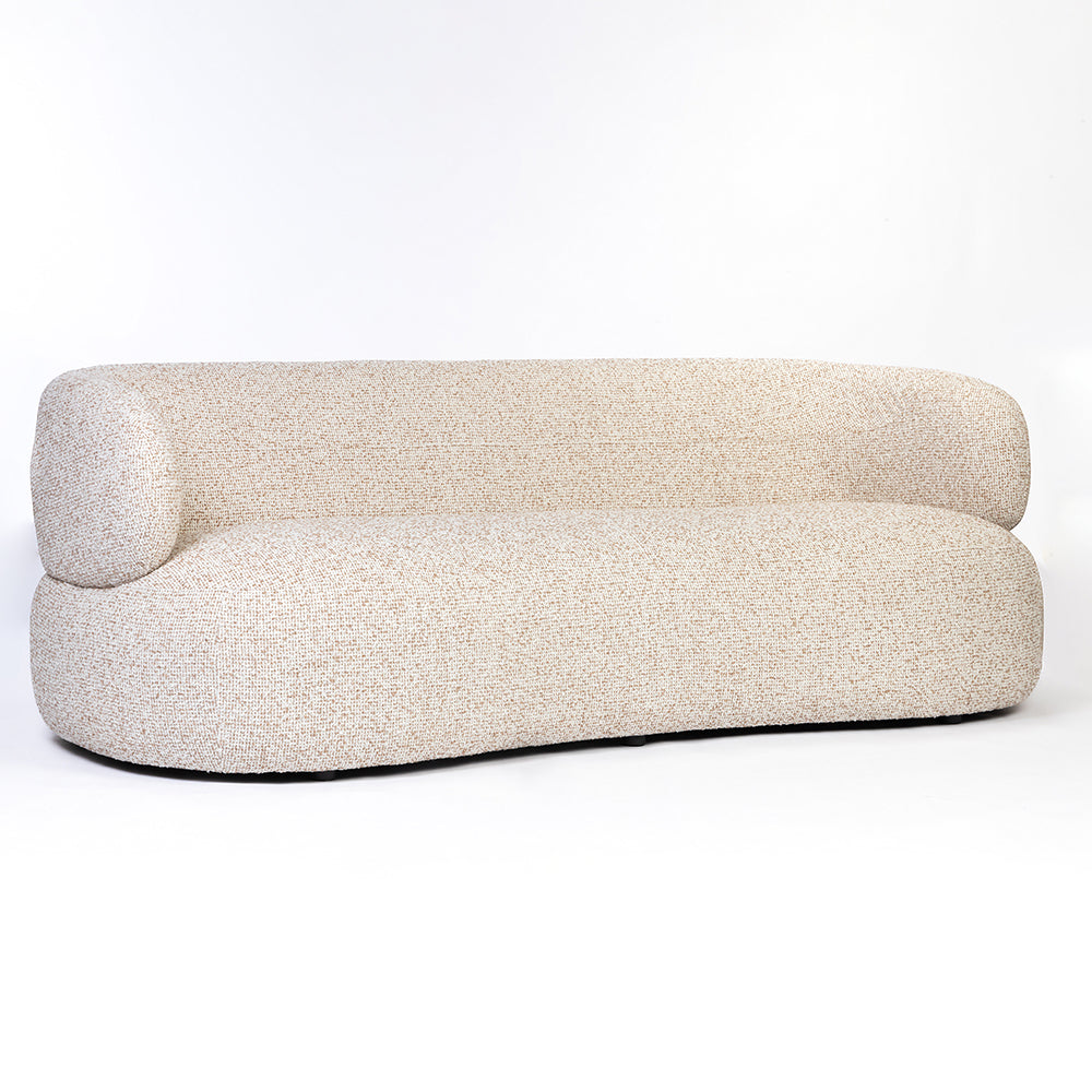 Volute 3 Seater Sofa (Beige)