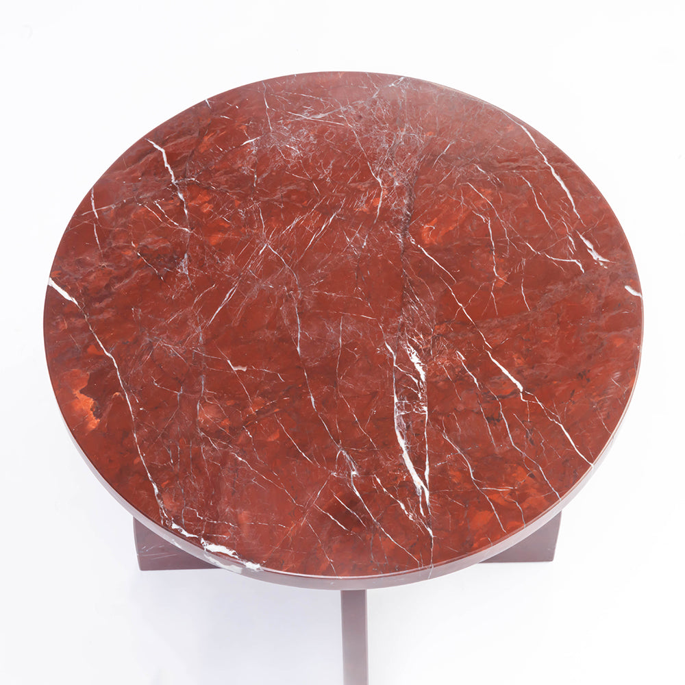 Calice Side Table, Rosso