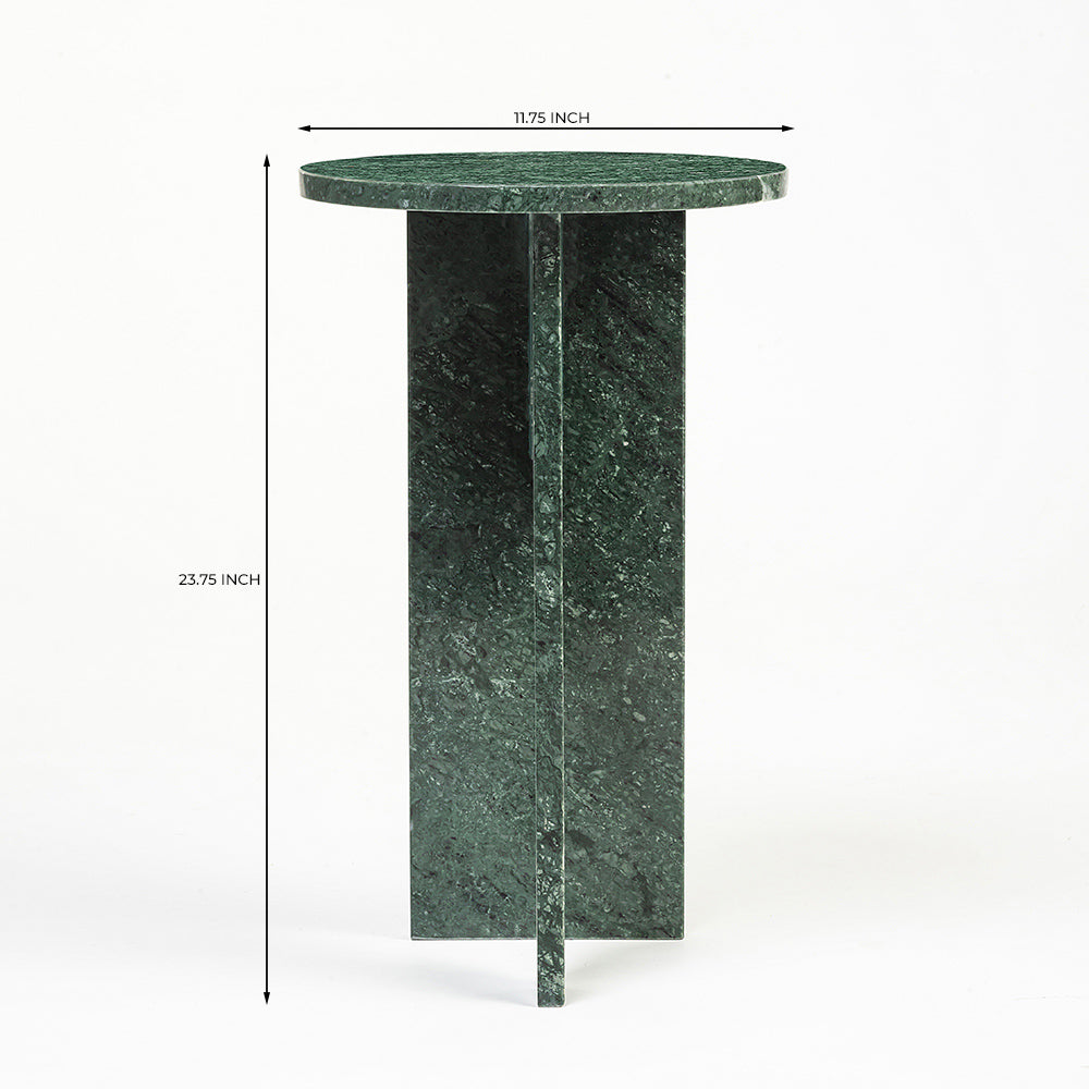 Spire Accent Table, Verde