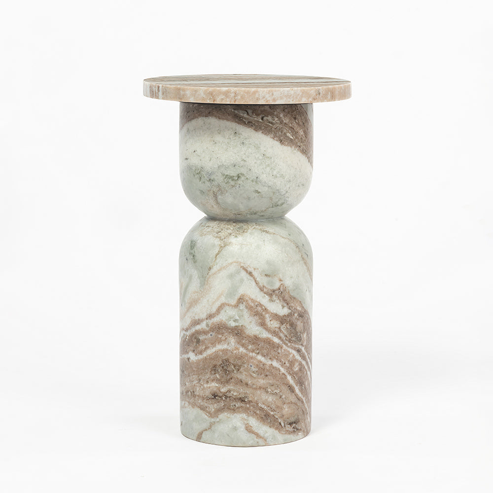 Spool Accent Table, Sawar