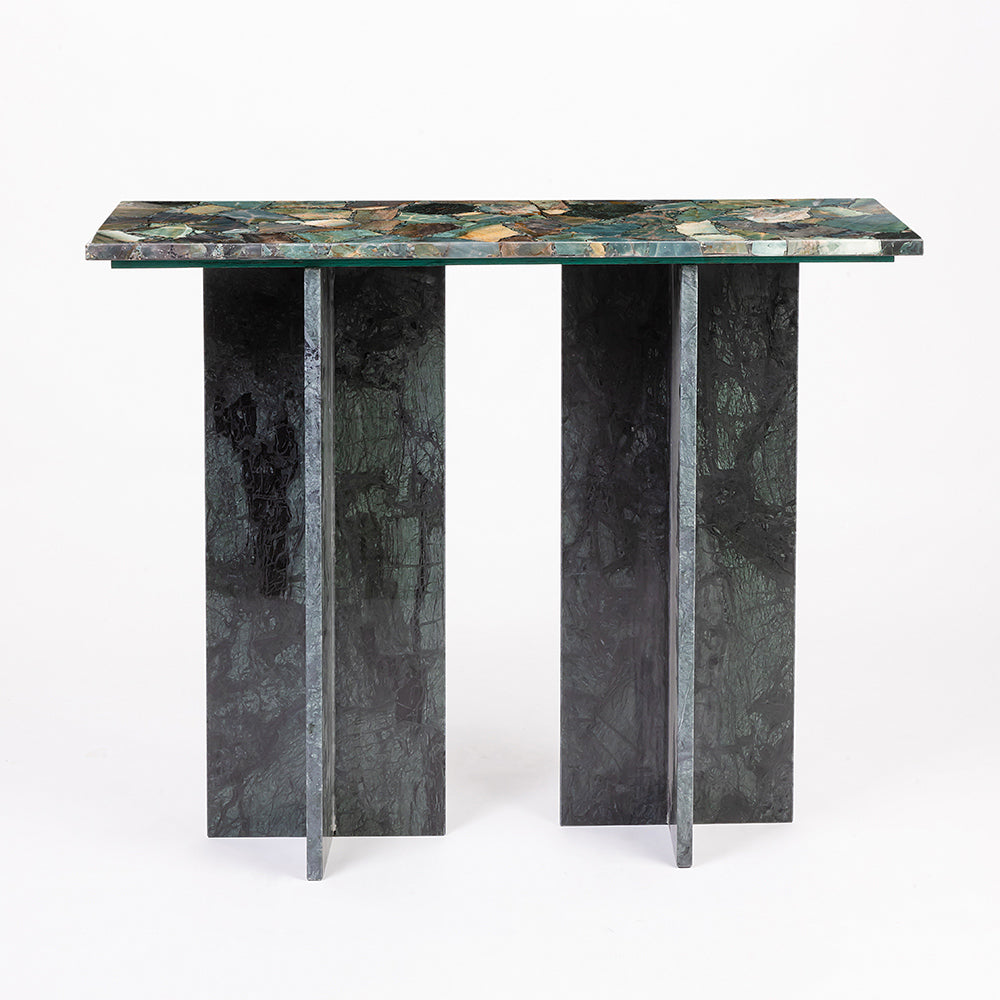Diptyque Console Table, Verde