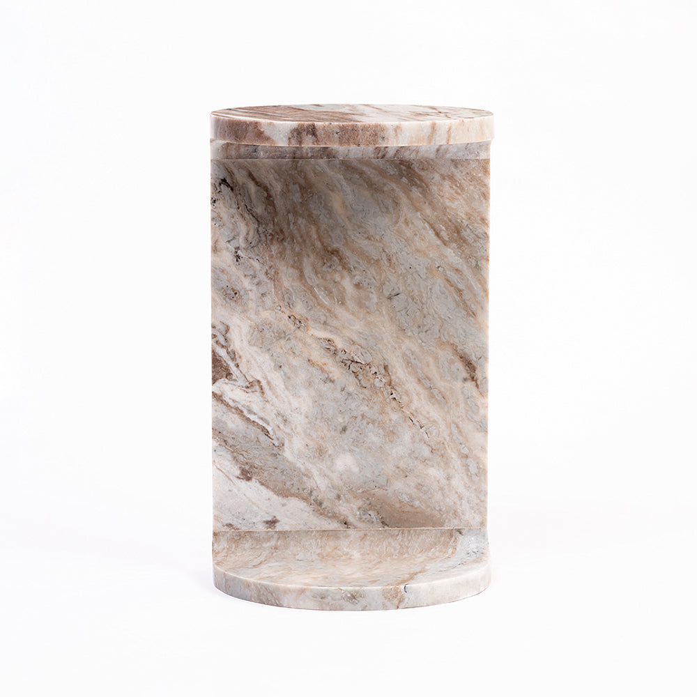 Spool Accent Table, Sawar Light