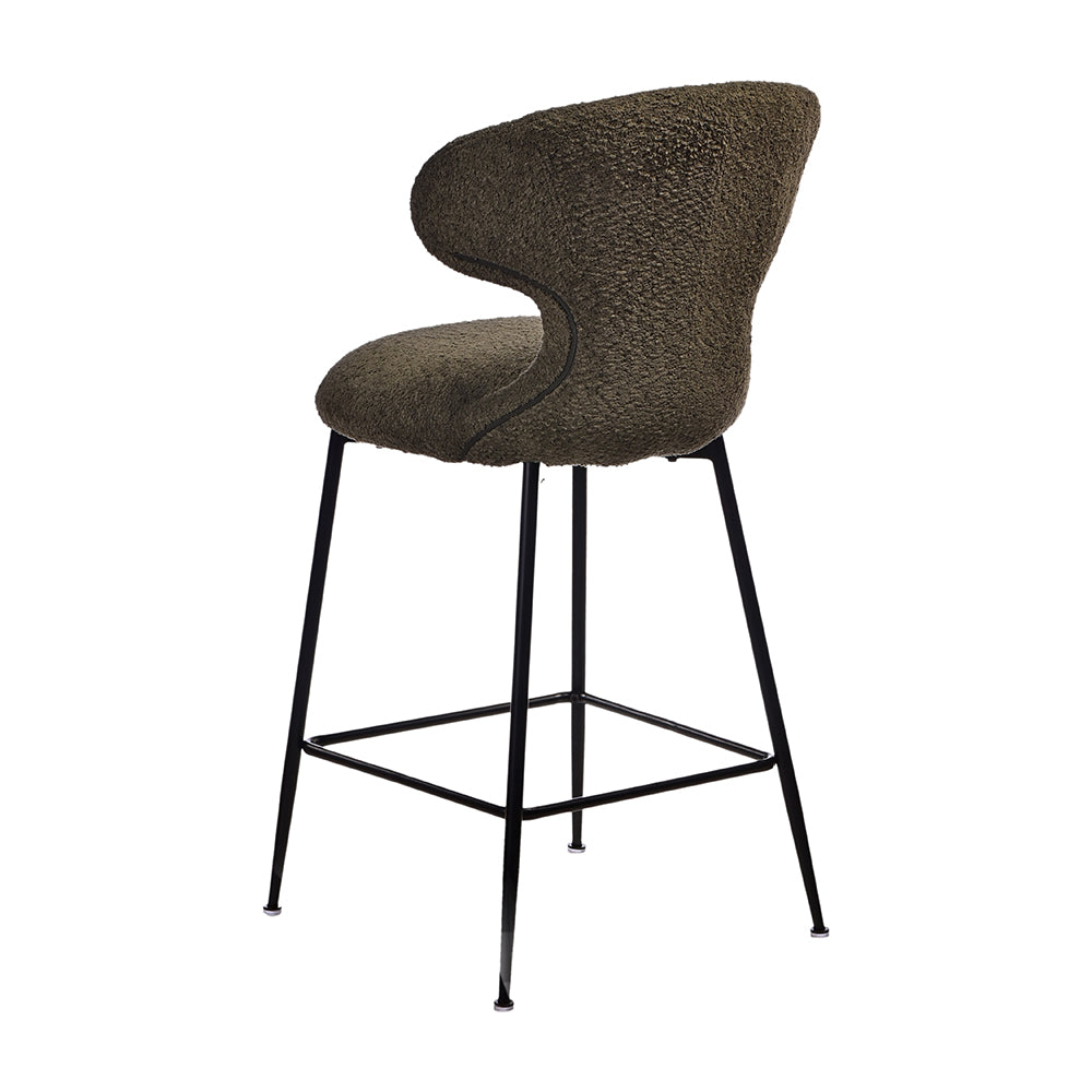 Aileron Bar Stool , Green