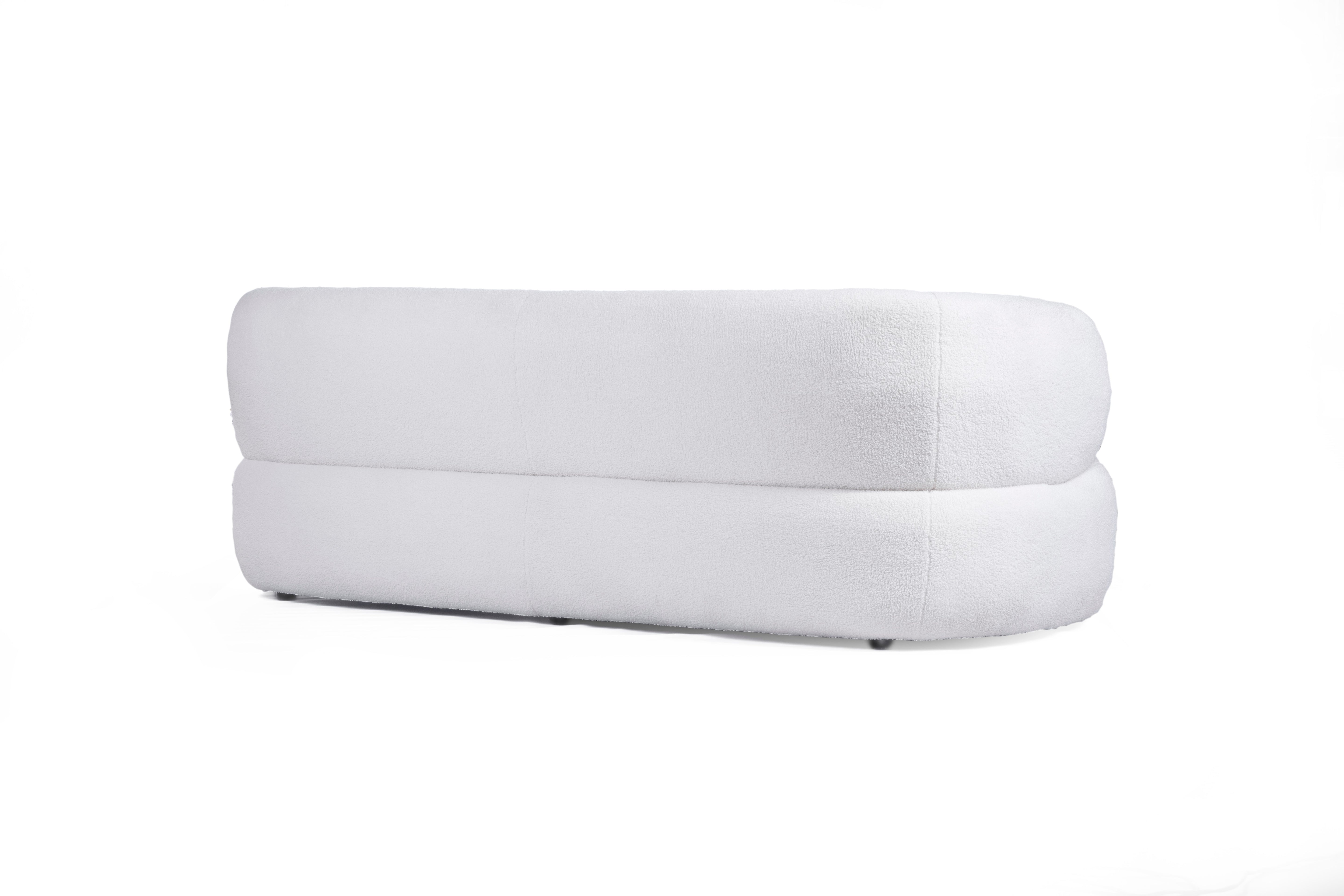 Vellichor 3 Seater Sofa (White)