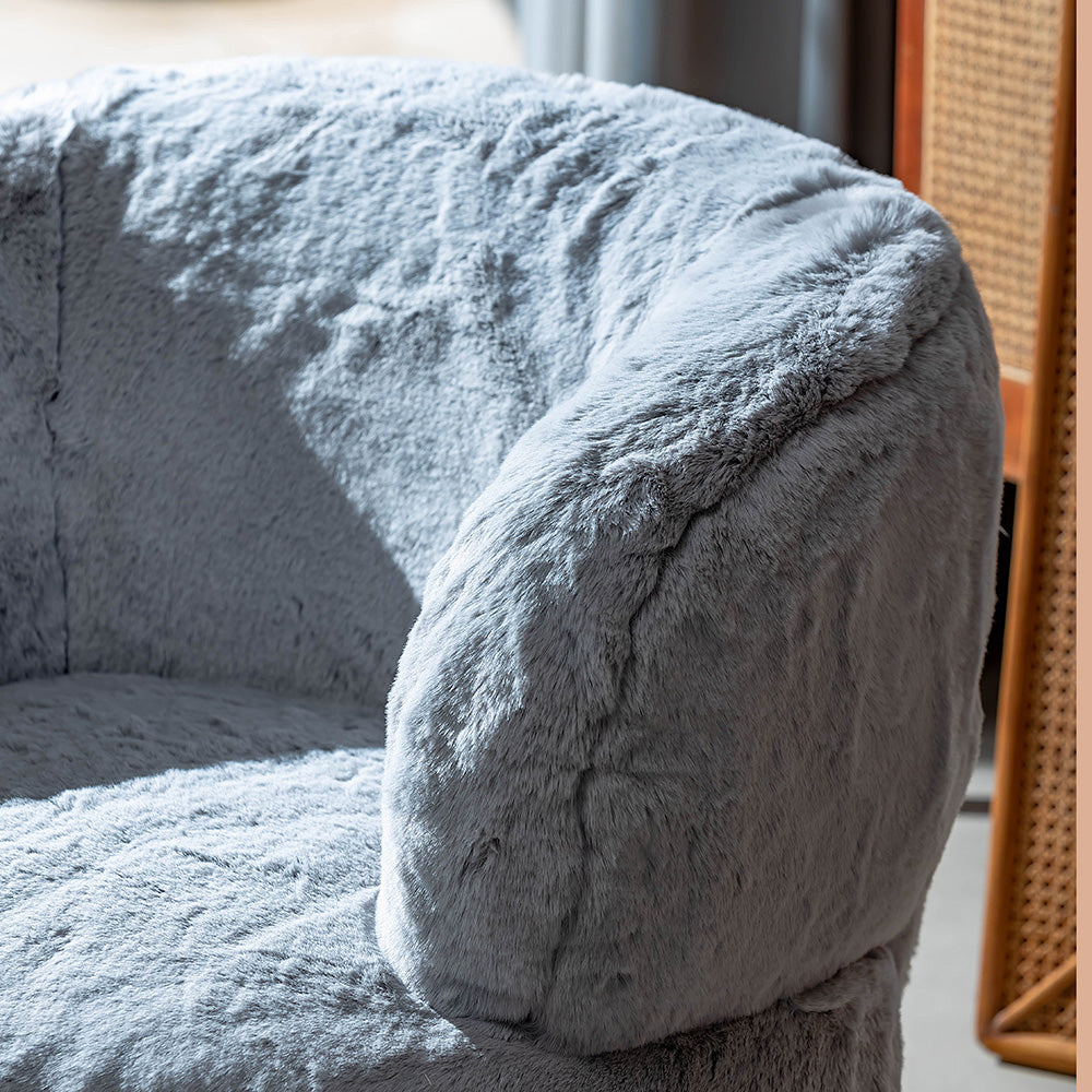 Pluma Lounge Chair , Grey
