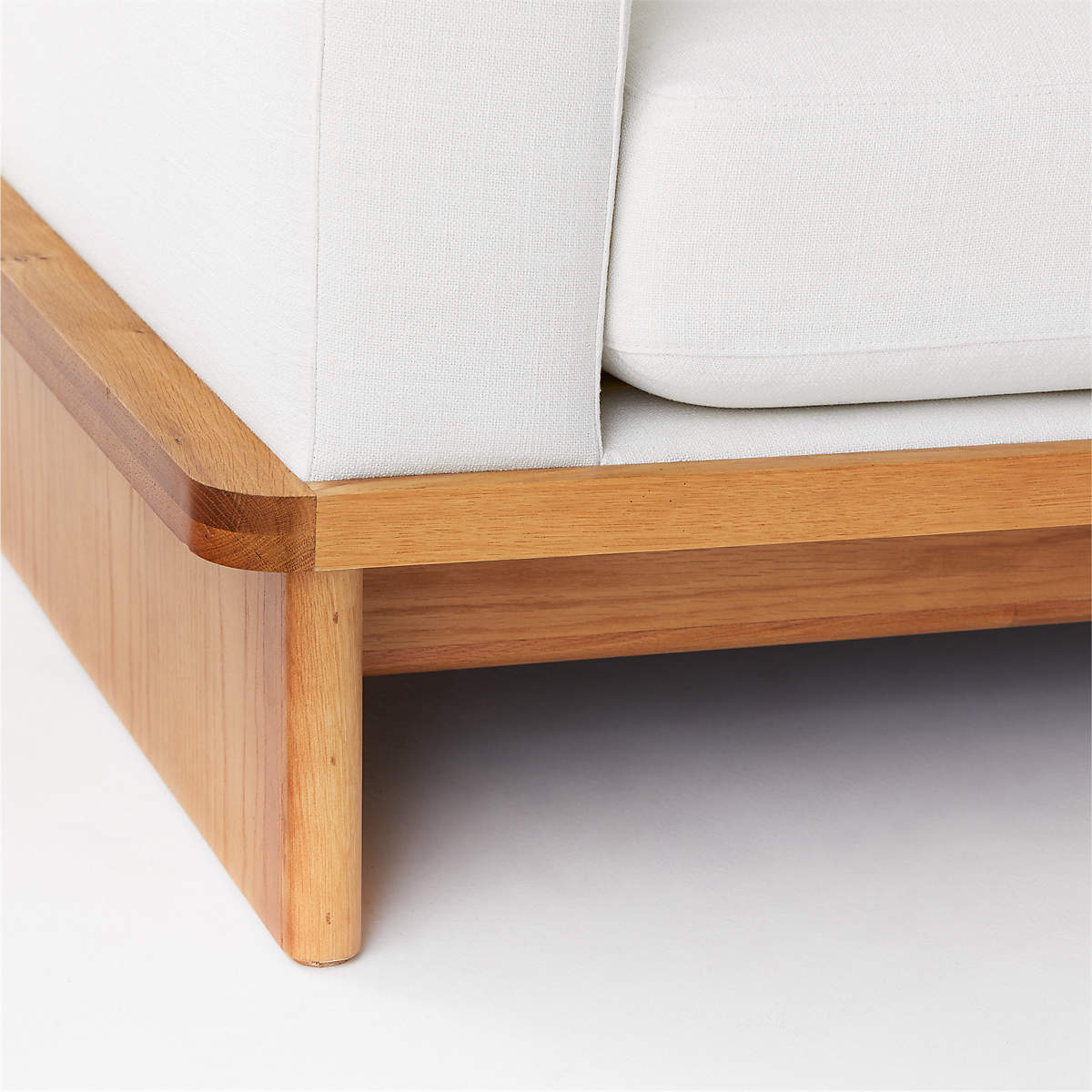 White, Set on Honey Sofa