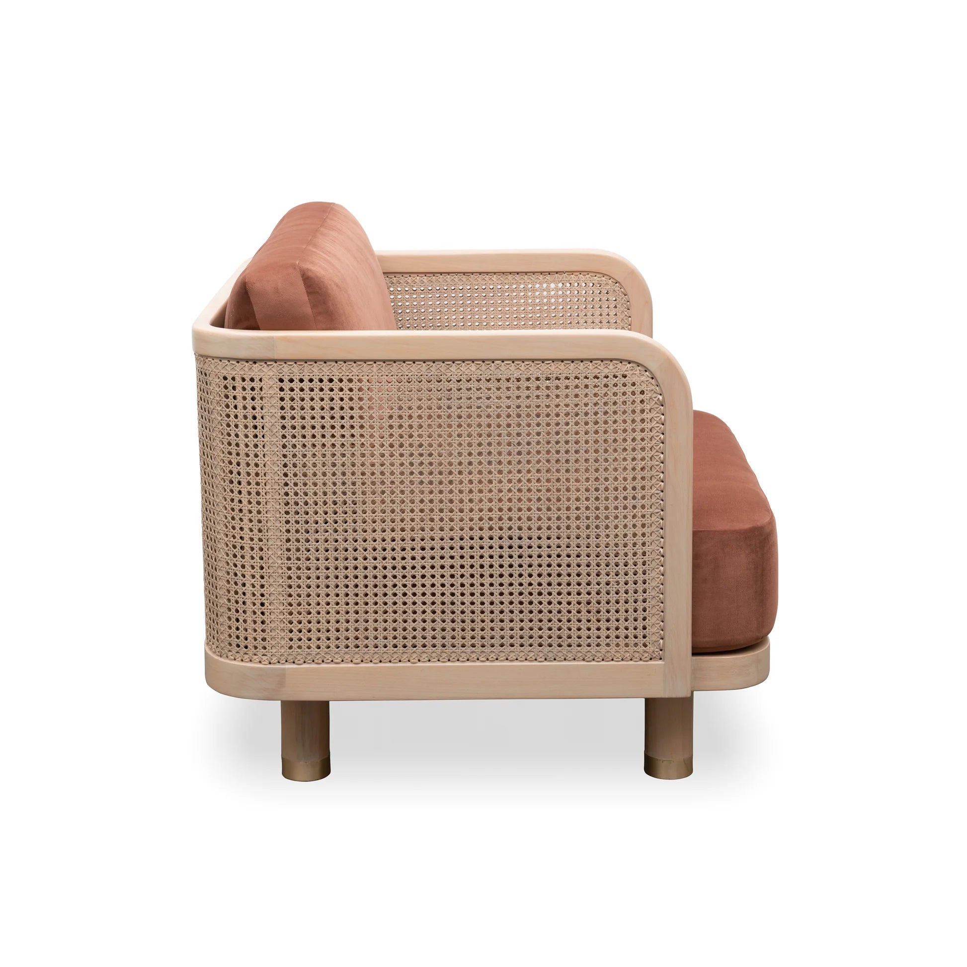 Threaded with Brass Chair