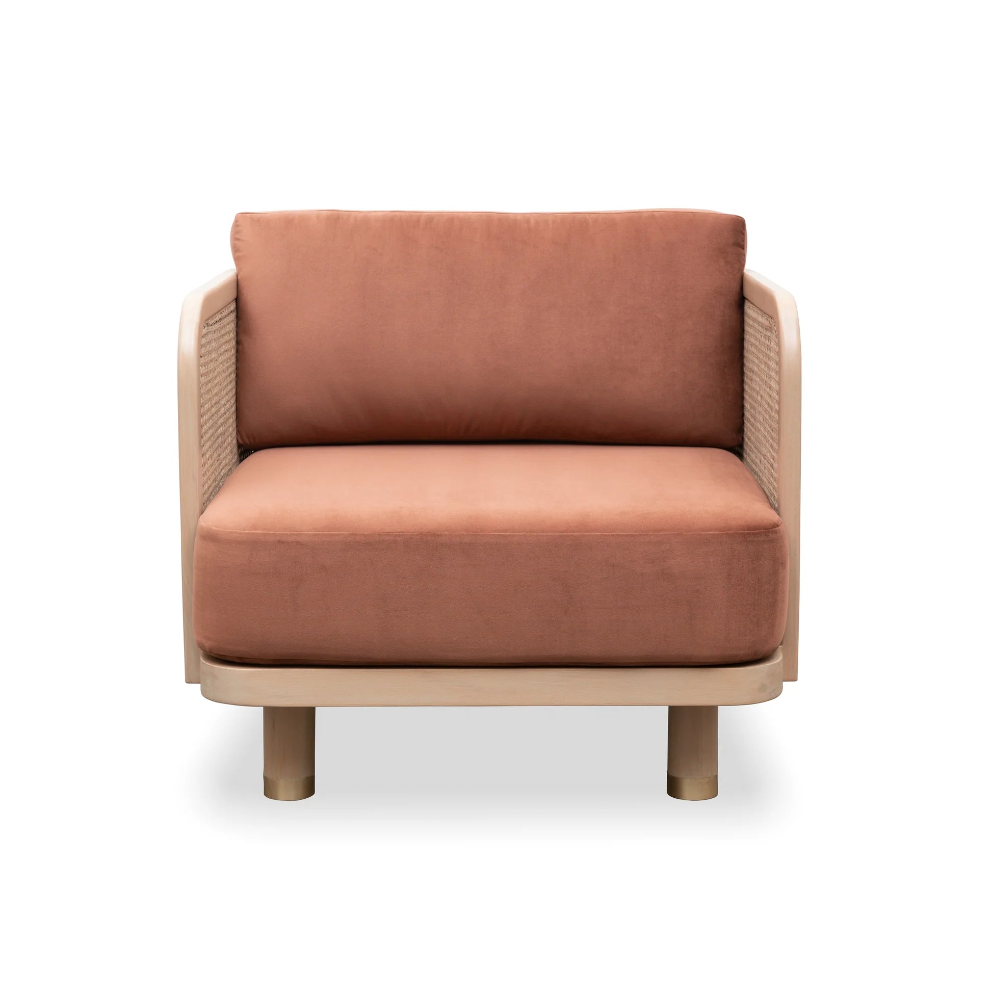 Threaded with Brass Chair